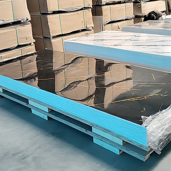 2,8 mm flexibele kunststof marmeren plaat